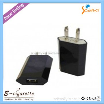 Electronic Cigarette Charger, Mini Wall Charger for E Cigar, EGO-T Battery Charger